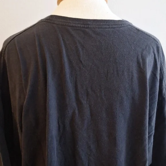 Vans Black Tee with Multicolor Logo - Picture 4 of 4